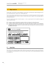 Preview for 16 page of Autronica AutroVoice miniVES 2001 Service Manual