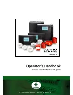 Preview for 1 page of Autronica BS-420 Operator'S Handbook Manual