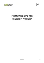 Auverdion freeDSP-aurora Manual preview