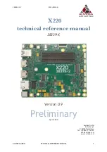 Auvidea 38339 Series Technical Reference Manual preview