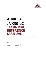 Auvidea JNX30-LC Technical Reference Manual preview