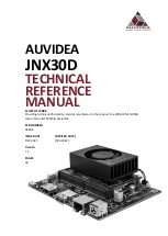 Auvidea JNX30D Technical Reference Manual preview