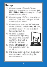 Предварительный просмотр 5 страницы AUVIO 15-318 User Manual