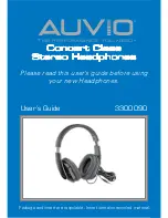 Preview for 1 page of AUVIO 3300090 User Manual