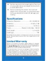 Preview for 5 page of AUVIO 3300353 User Manual