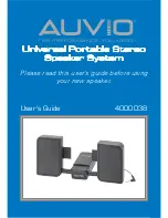 AUVIO 4000038 User Manual preview