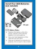 Preview for 3 page of AUVIO 4000038 User Manual