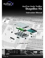 AuviTran StageBox Kit Instruction Manual предпросмотр