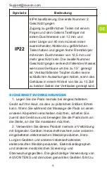 Предварительный просмотр 46 страницы Auvon AS8012 Manual