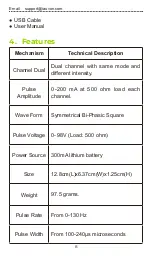 Предварительный просмотр 8 страницы Auvon AS8019 User Manual