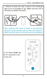 Предварительный просмотр 13 страницы Auvon AS8019 User Manual