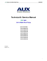 AUX ACHP-H04/4R3HA Technical & Service Manual preview