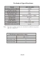 Preview for 6 page of AUX AM-12A4 Instruction Manual