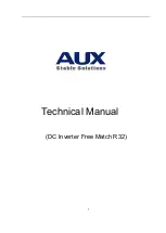 Preview for 1 page of AUX F Series Technical Manual