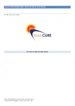 Preview for 1 page of Auxano Technologies SOLA-CURE Installation Instructions Manual