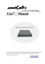 Auxdio AM8300 User Manual предпросмотр