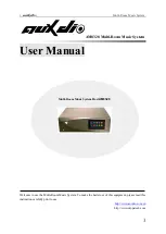 Preview for 1 page of Auxdio AM8328 User Manual