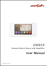 Предварительный просмотр 1 страницы Auxdio DM838 User Manual