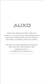 Preview for 2 page of AUXO CALENT User Manual