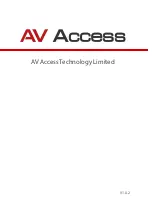 Предварительный просмотр 16 страницы AV Access 4KSP14-P User Manual