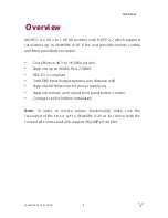 Preview for 6 page of AV Access 4KSW31 User Manual