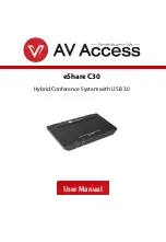 Предварительный просмотр 1 страницы AV Access eShare C30 User Manual