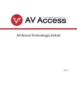 Предварительный просмотр 12 страницы AV Access eShare C30 User Manual