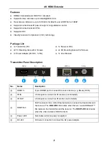 Preview for 3 page of AV-Box TPUH-BYE20 User Manual