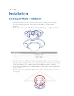 Preview for 6 page of AV Costar ConteraIP MicroDome LX AV2756DN-F Installation Manual