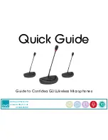 AV Department Confidea G3 Quick Manual preview