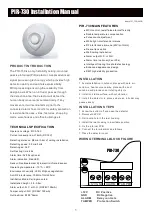 AV-GAD PIR-730 Installation Manual preview