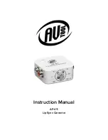 AV TOOL AP-411 Instruction Manual preview