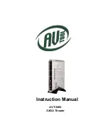 AV TOOL AVT-3400 Instruction Manual preview