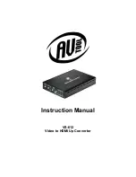 AV TOOL VS-612 Instruction Manual preview