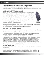 Preview for 11 page of AV123 Strata Mini Loudspeakers Enjoyment Manual