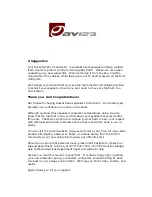 Preview for 2 page of AV123 Your Rocket UFW-10 User Manual