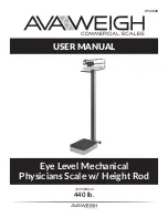 Preview for 1 page of AVA WEIGH 334MSB440 User Manual