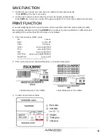 Предварительный просмотр 9 страницы AVA WEIGH 334PCS15 User Manual