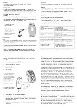 Предварительный просмотр 2 страницы Ava bqt miPASS BioX Installation Manual