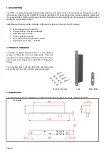 Preview for 4 page of Ava BQT YD25 Installation And Operating Instructions Manual