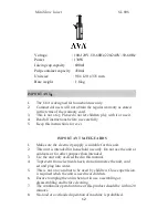 Предварительный просмотр 13 страницы Ava SJ-008 Instruction Manual