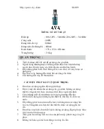 Preview for 2 page of Ava SJ-009 Manual