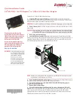 Предварительный просмотр 1 страницы Avago LSI STORAGE SAS 9302-16e Quick Installation Manual