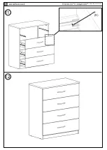 Предварительный просмотр 5 страницы avaks nabytok BASIC komoda 4ZAS Assembly Instructions