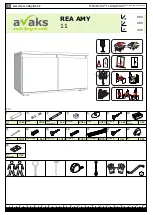 avaks nabytok REA AMY 11 Assembly Instructions Manual предпросмотр