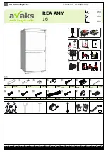 avaks nabytok REA AMY 16 Assembly Instructions preview