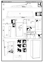 Предварительный просмотр 4 страницы avaks nabytok REA AMY 29/135 Assembly Instructions