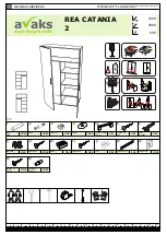 Предварительный просмотр 1 страницы avaks nabytok REA CATANIA 2 Assembly Instructions