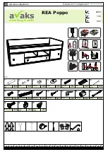 avaks nabytok REA Poppo Assembly Instructions Manual предпросмотр