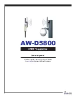 AvaLAN AW-D5800 User Manual preview